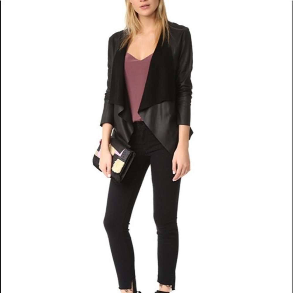 NWT ❤️BB Dakota 100% lambskin leather jacket XS - Picture 4 of 8